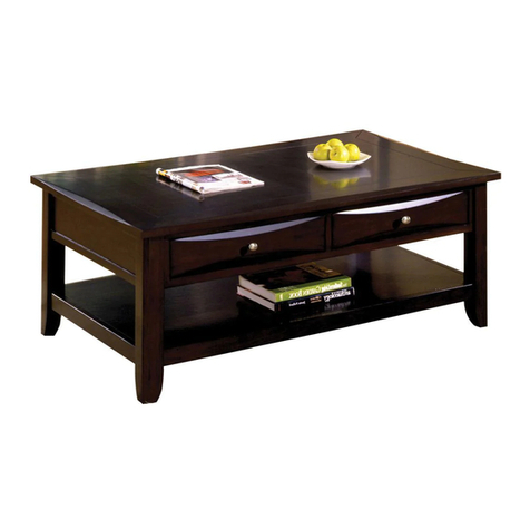 Furniture of America CM4265DK-C-L Assembly instructions Furniture of America CM4265DK-C-L Assembly instructions
