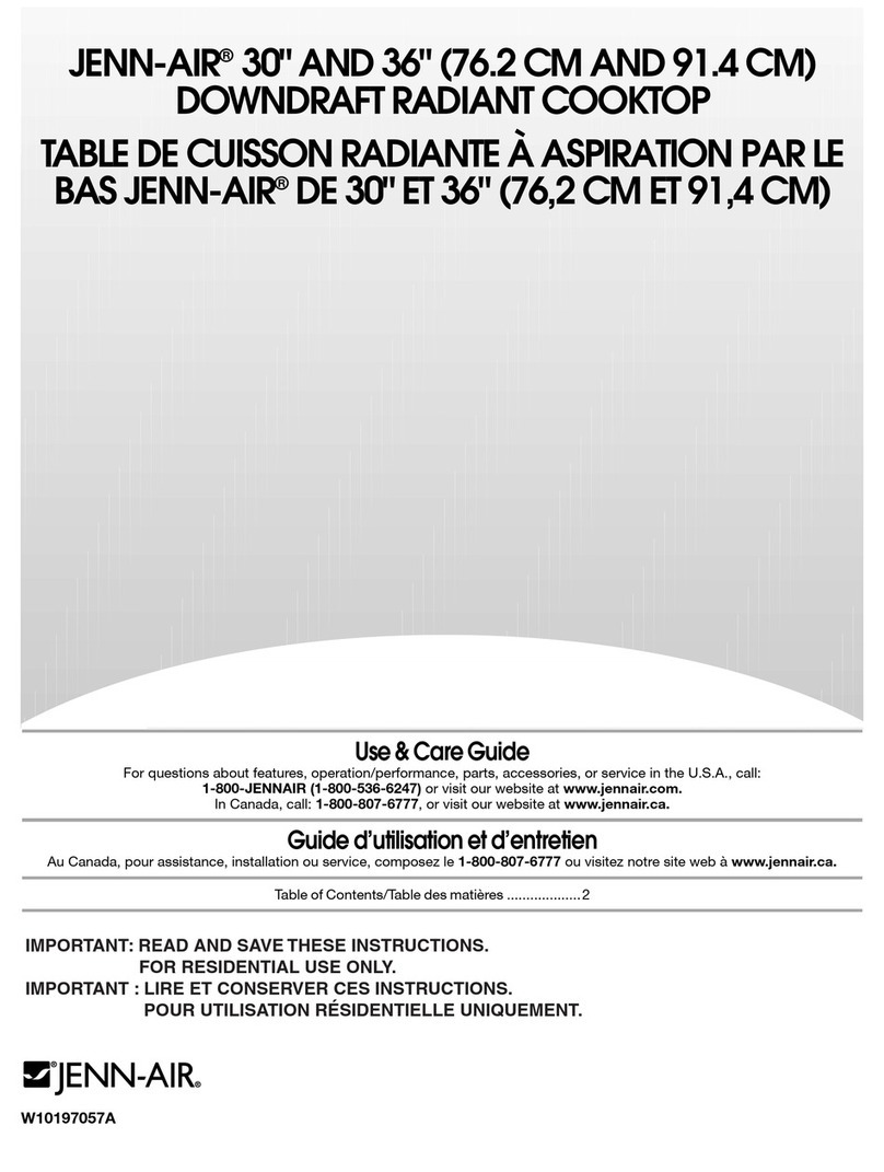 Jenn-Air JED4430WB User manual