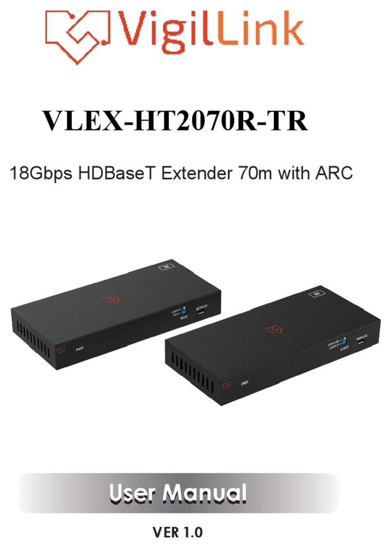 VigilLink VLEX-HT2070R-TR User manual