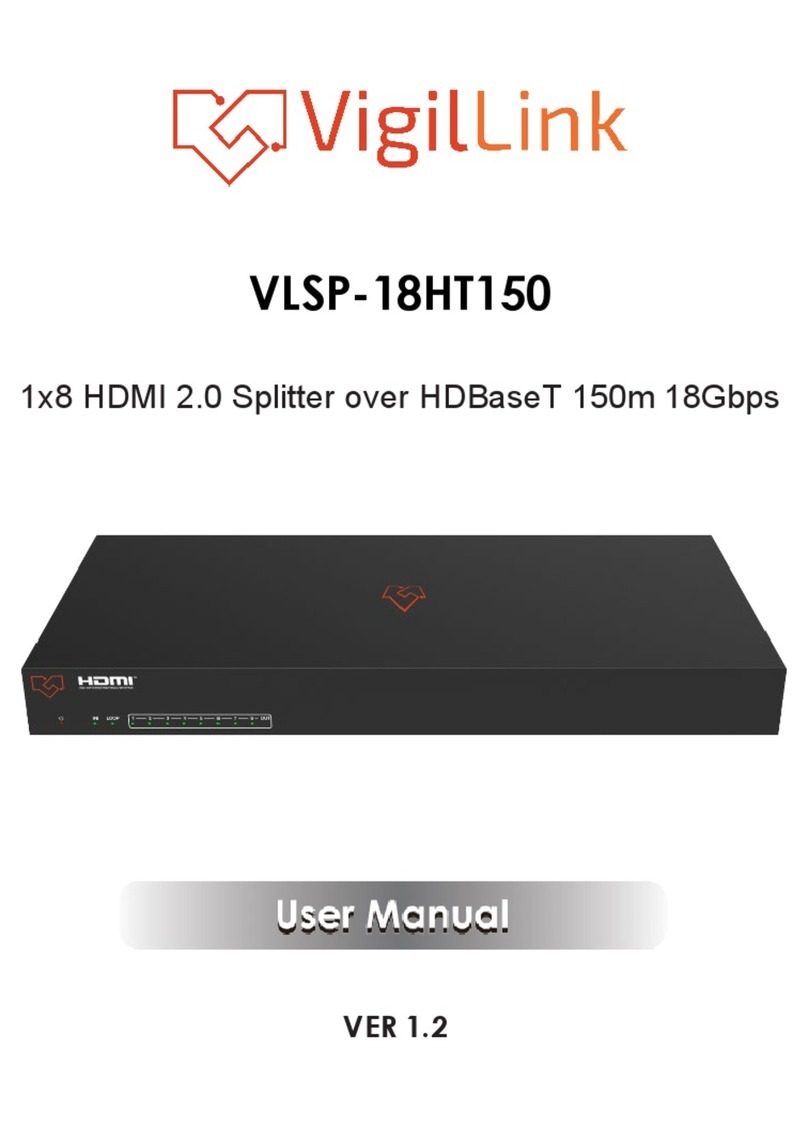 VigilLink VLSP-18HT150 user manual