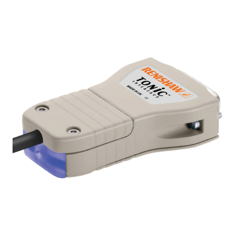 Renishaw TONiC T20 1 Series User manual