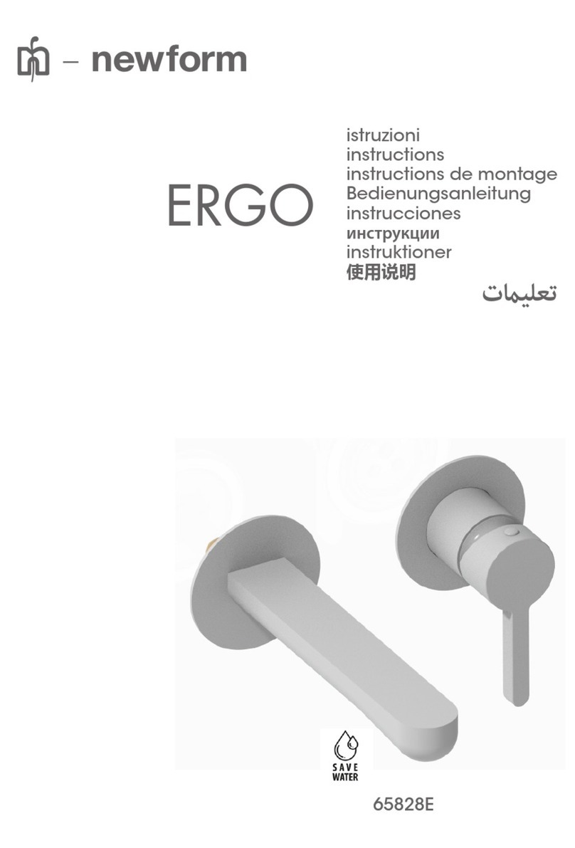 newform ERGO 65828E User manual