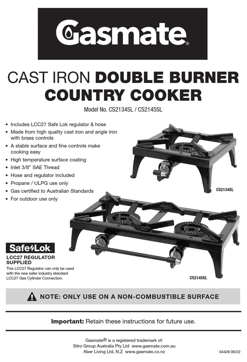 Gasmate CS2134SL manual