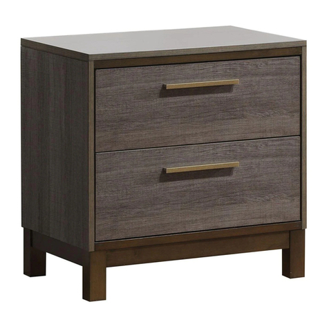 Furniture of America Manvel CM7867N Assembly instructions
