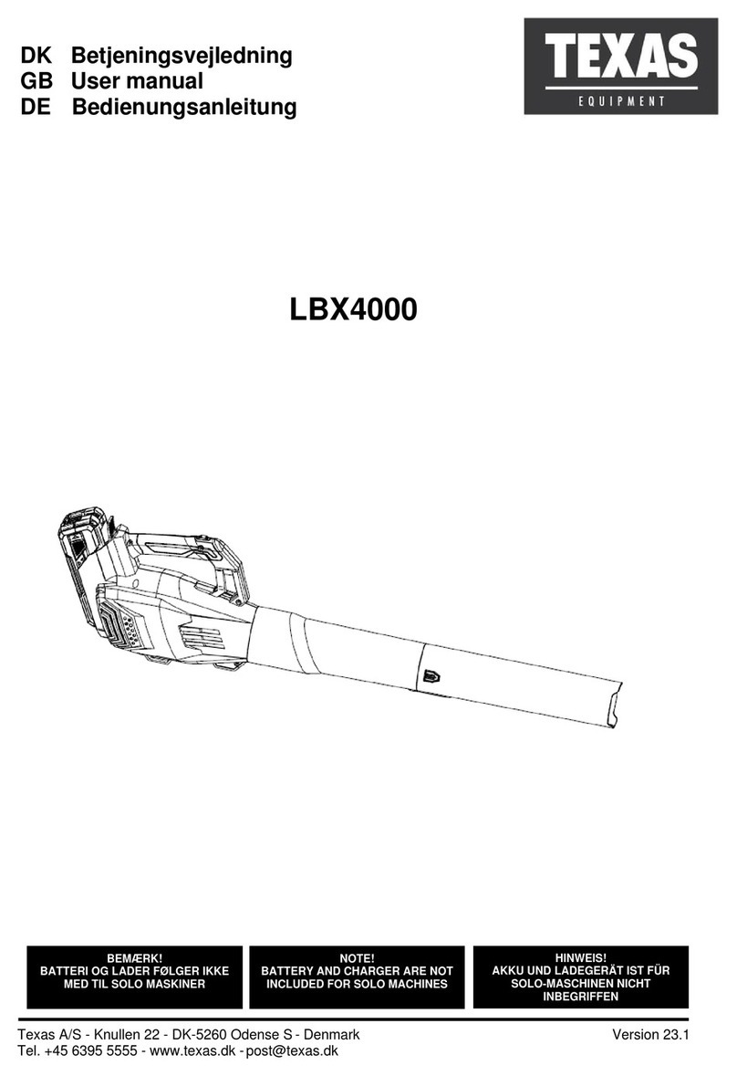 Texas Equipment LBX4000 user manual
