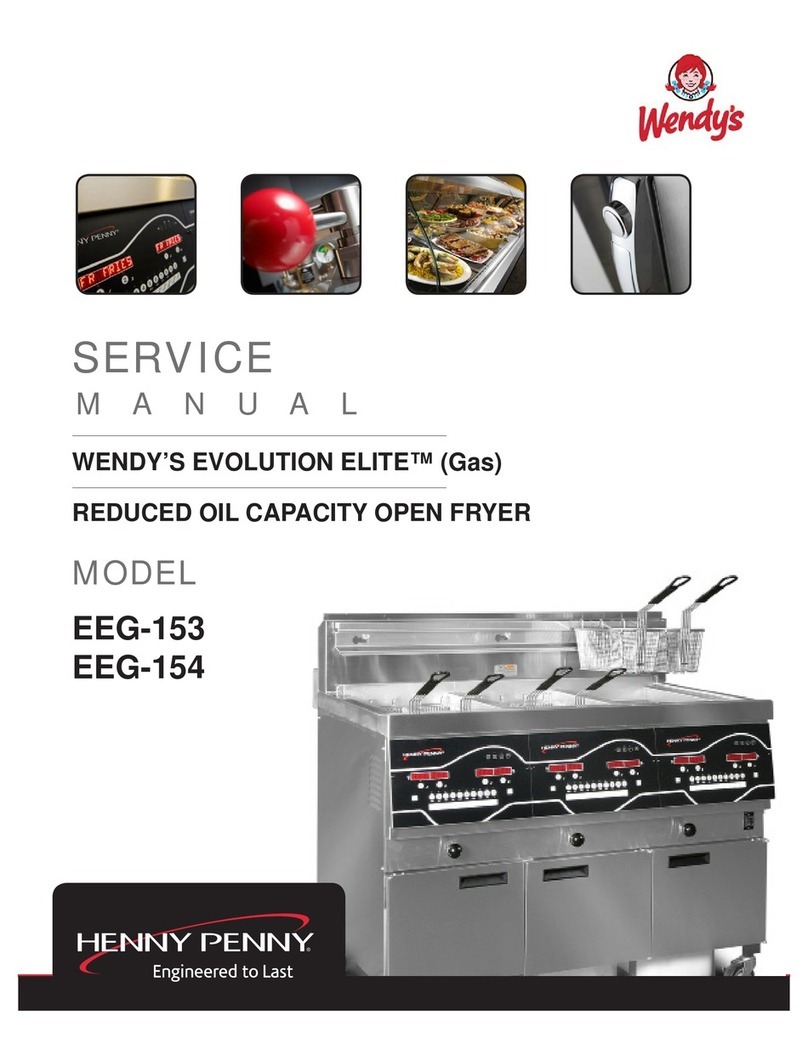 Wendy's EVOLUTION ELITE EEG-15 Series Service manual