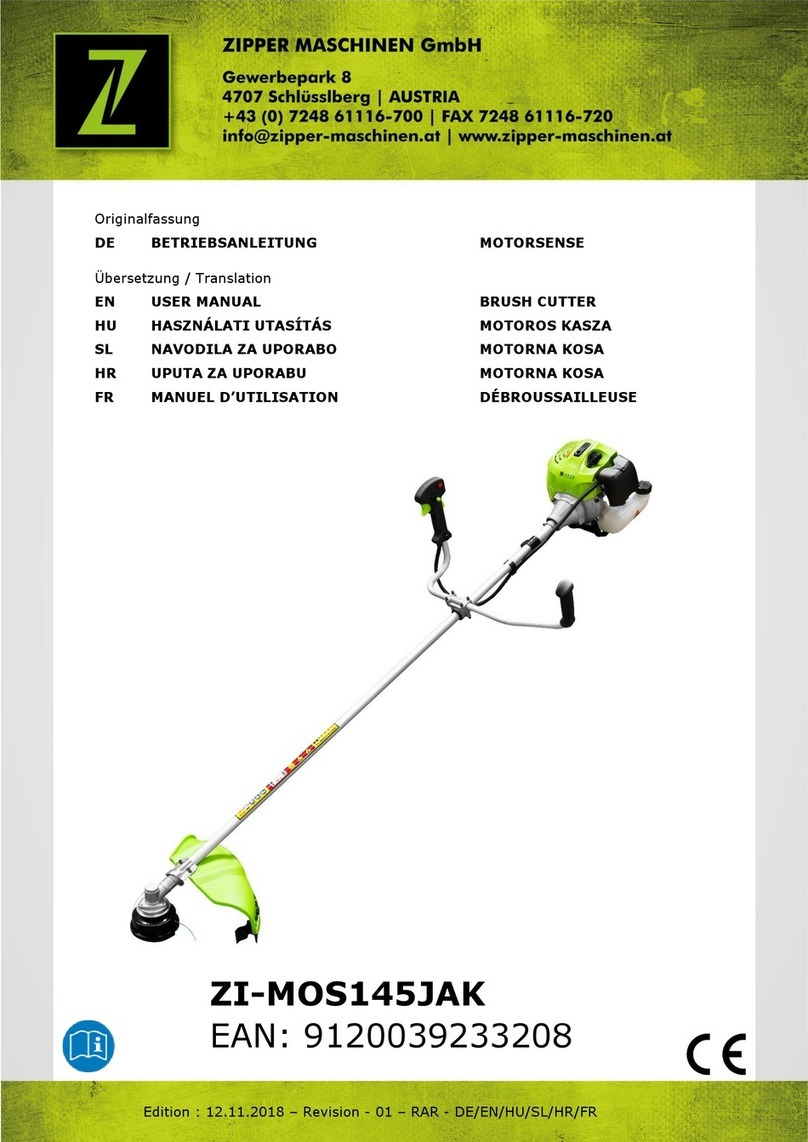 Z.I.P.P.ER MASCHINEN ZI-MOS145JAK user manual