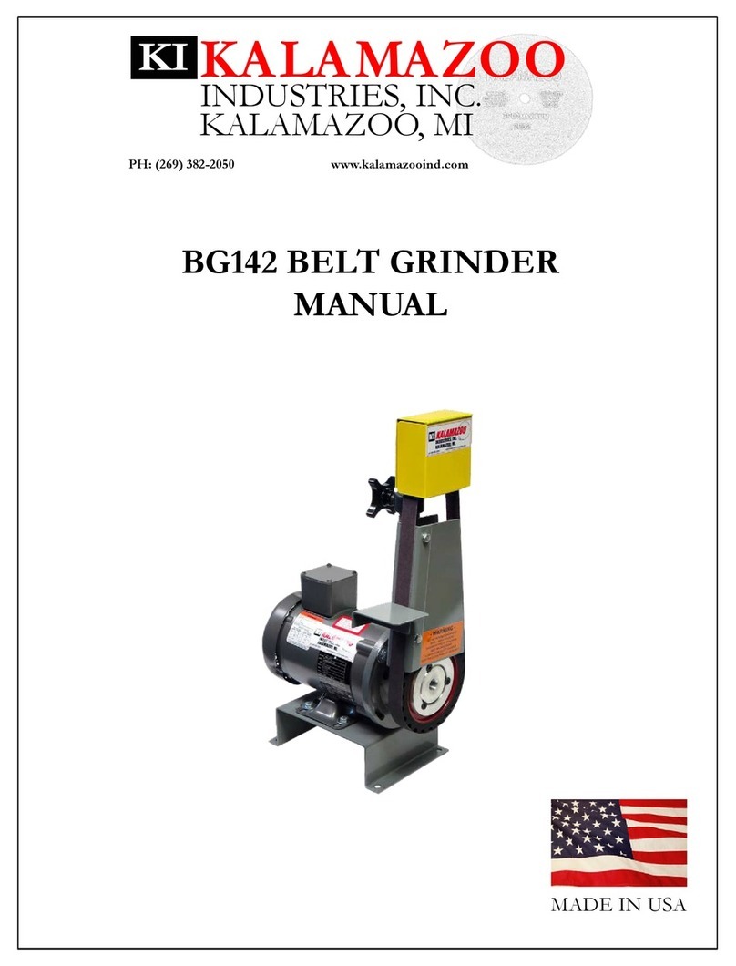Kalamazoo BG142 User manual