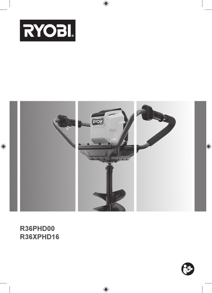 Ryobi R36XPHD16 manual