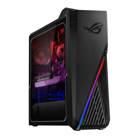 Asus ASUSTEK ROG Strix G15DK User manual