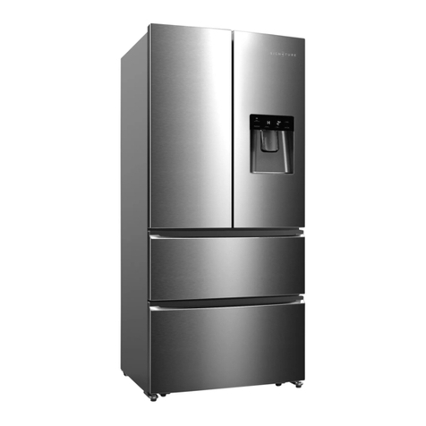 Signature SFDOOR5291XAQUA user manual