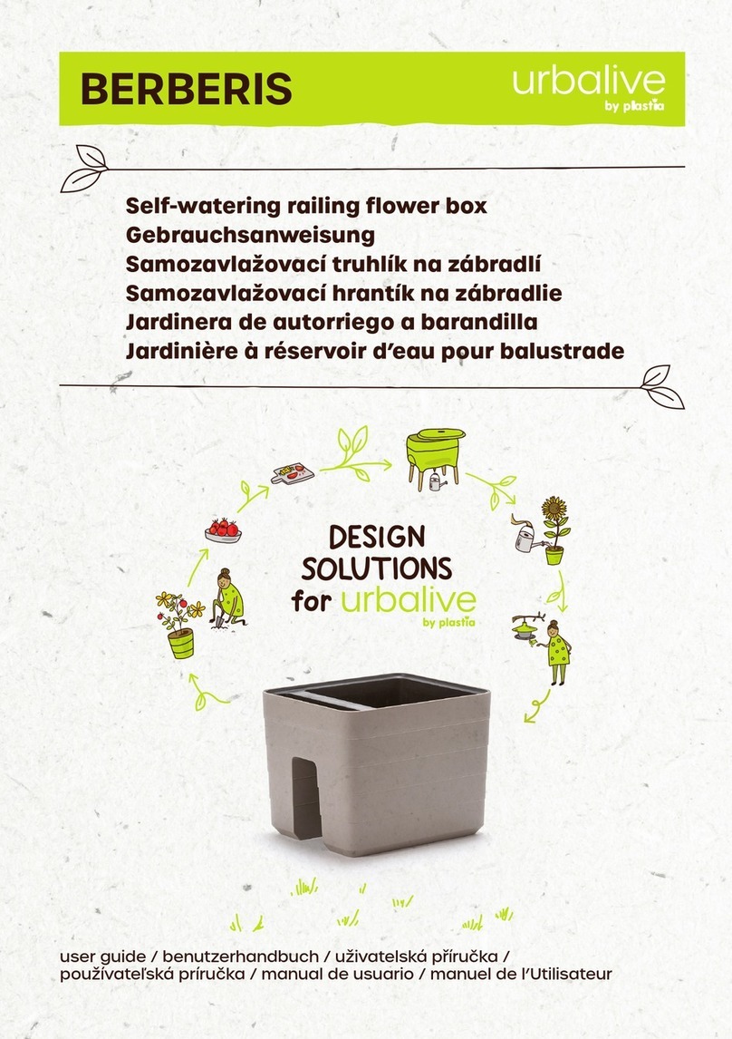 plastia Urbalive Berberis DUO user guide