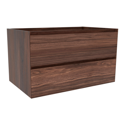 Balmani Mitra basin cabinet - wood installation guide Balmani Mitra basin cabinet - wood installation guide