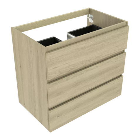 Balmani Lucida basin cabinet installation guide Balmani Lucida basin cabinet installation guide