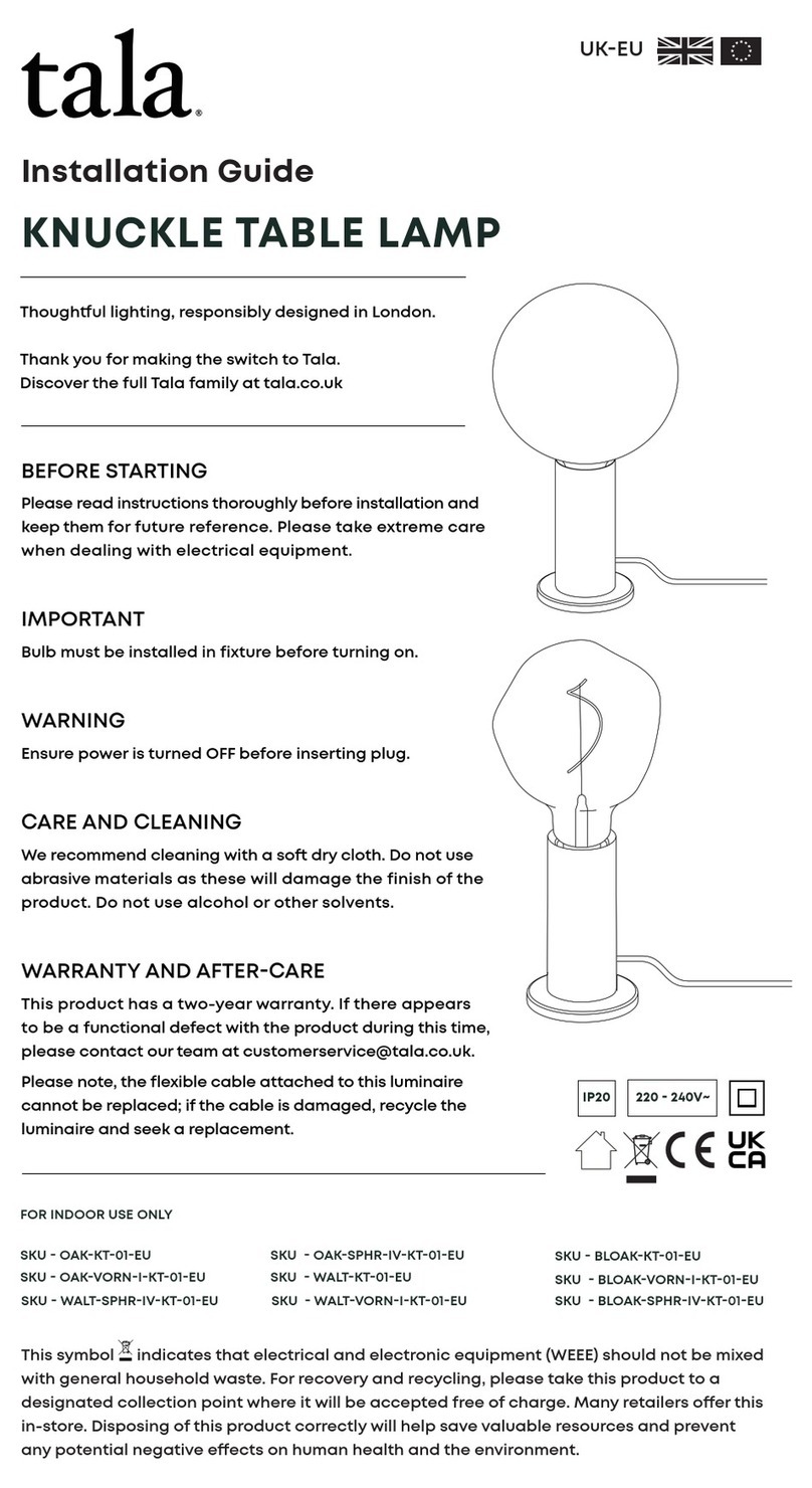 Tala OAK-KT-01-EU installation guide