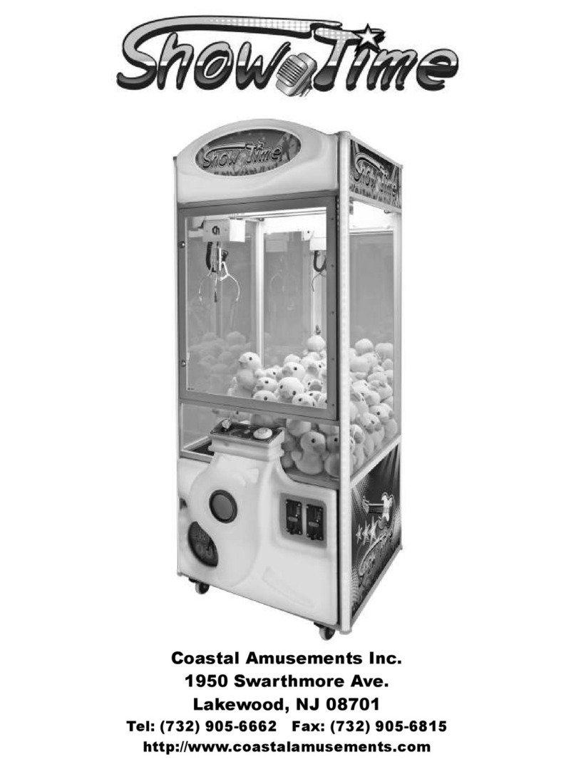 Coastal Amusements SHOWTIME manual
