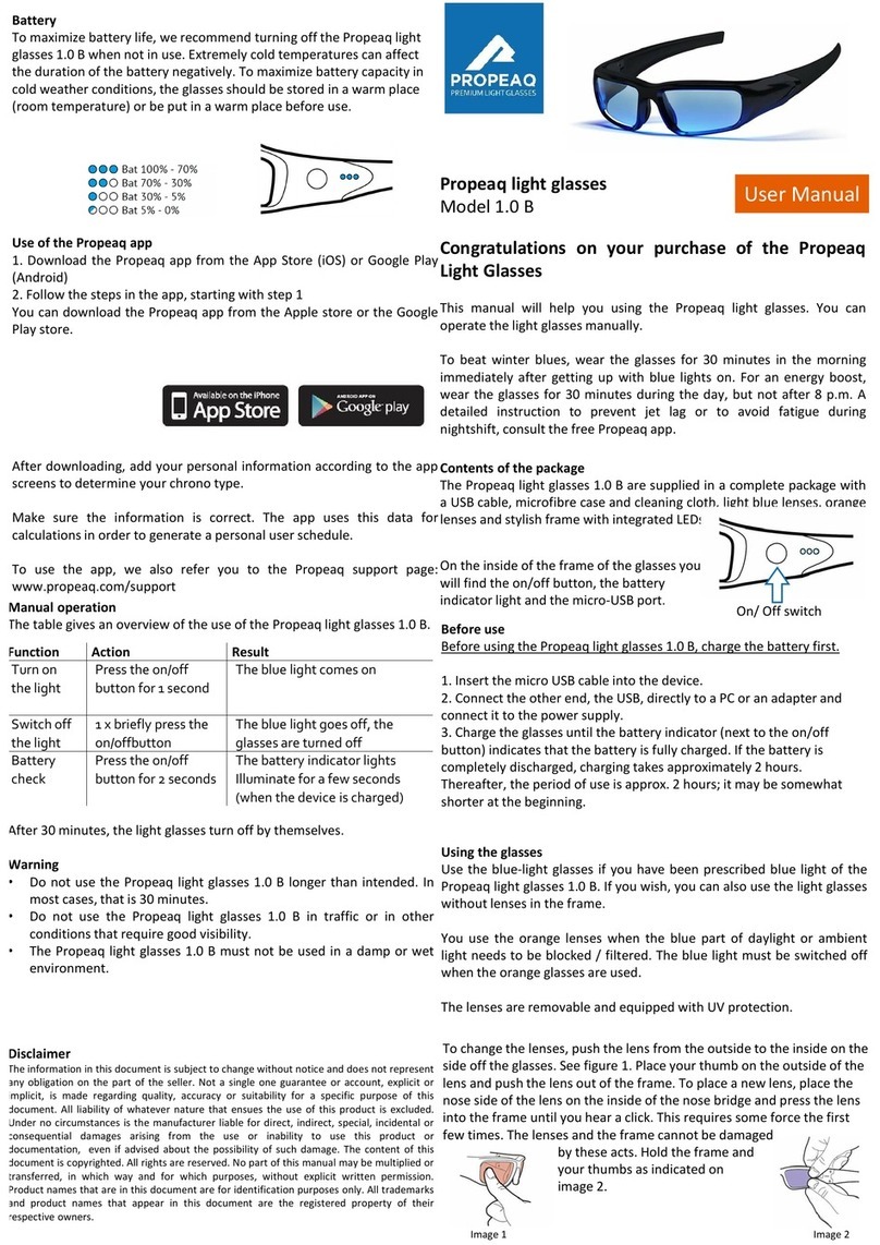 PROPEAQ 1.0 B user manual