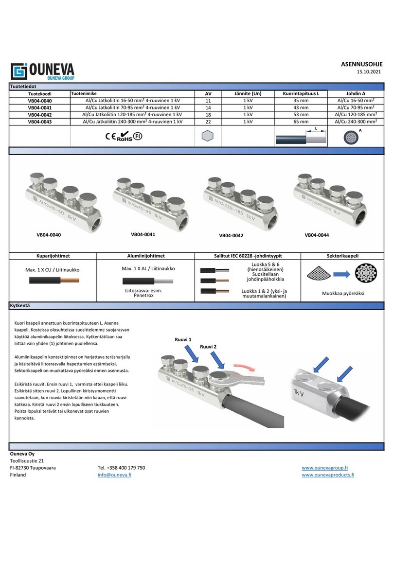 OUNEVA VB04-0040 User manual OUNEVA VB04-0040 User manual