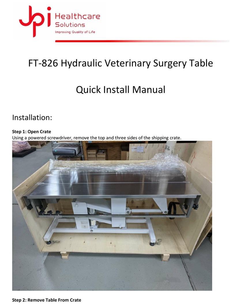 JPI FT-826 Quick install manual