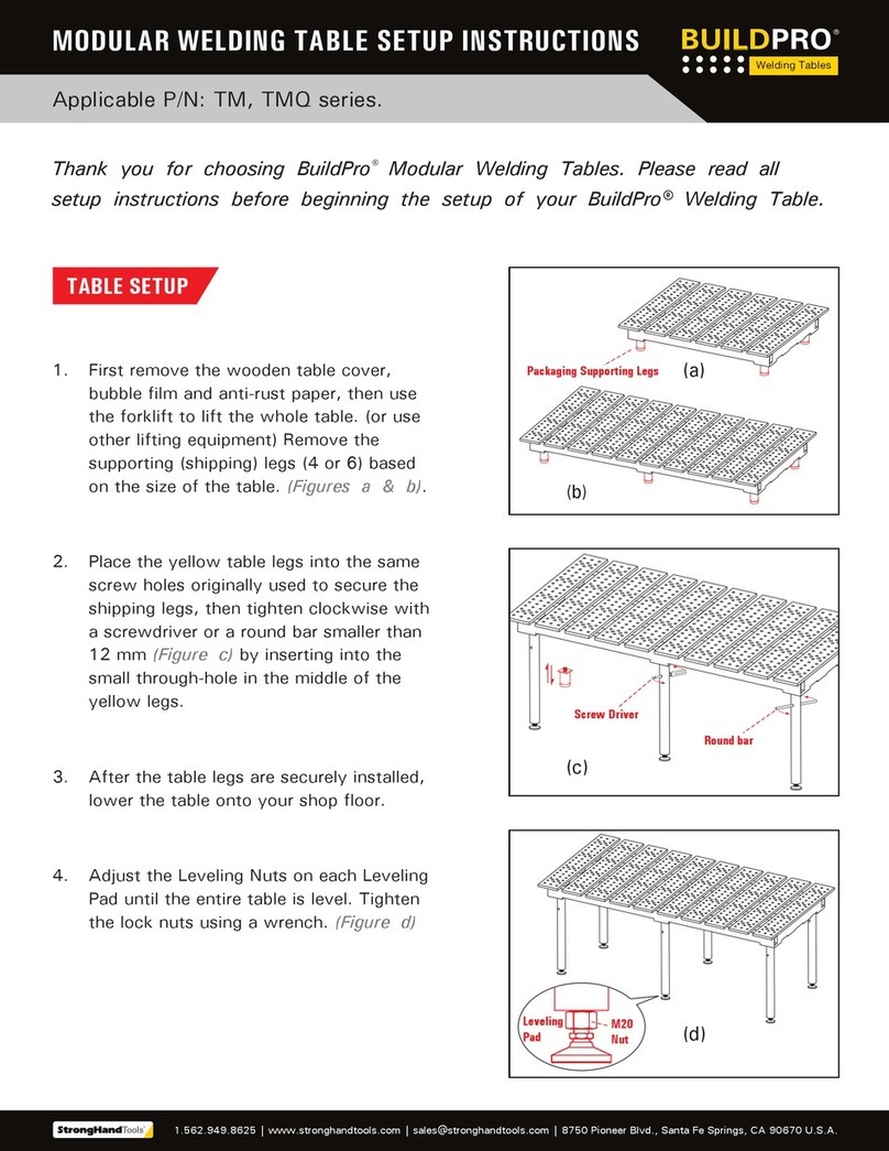 BUILDPRO TM Series Setup instructions