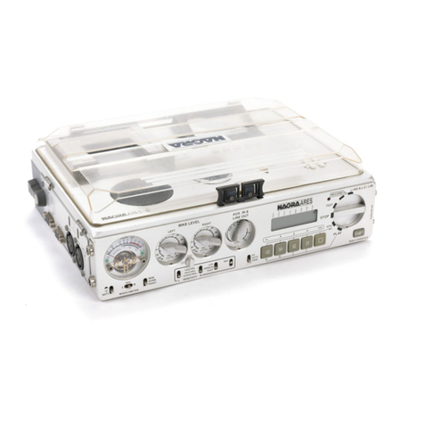 Nagra ARES-C Operating instructions and reference manual