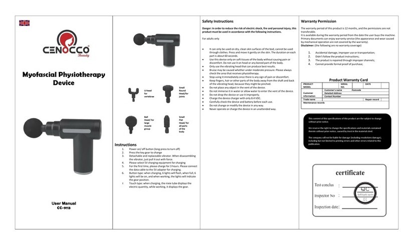 Cenocco CC-9113 user manual