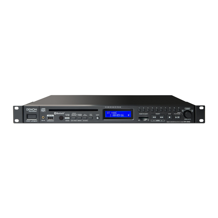 Denon DN-300Z manual