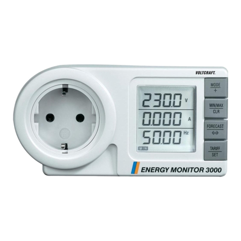 VOLTCRAFT PLUS Energy Monitor 3000 operating instructions VOLTCRAFT PLUS Energy Monitor 3000 operating instructions
