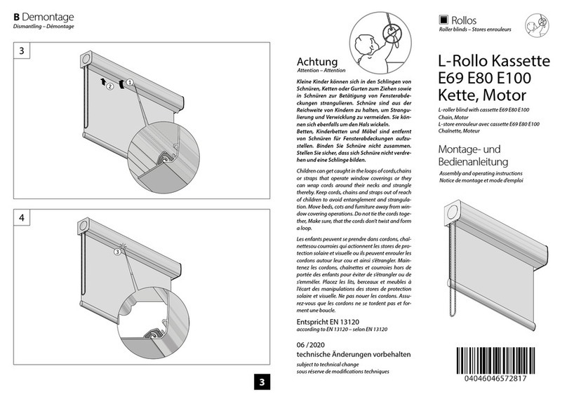 Erfal E69 Assembly and operating instructions