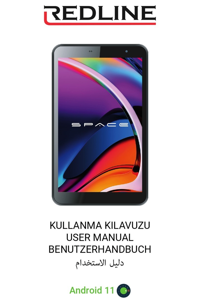 Redline SPACE A8 User manual