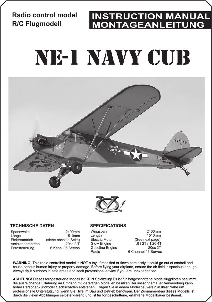 Nexa NE-1 NAVY CUB User manual