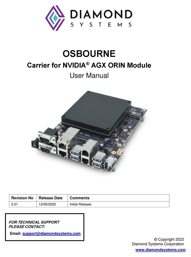 Diamond Systems OSBOURNE User manual