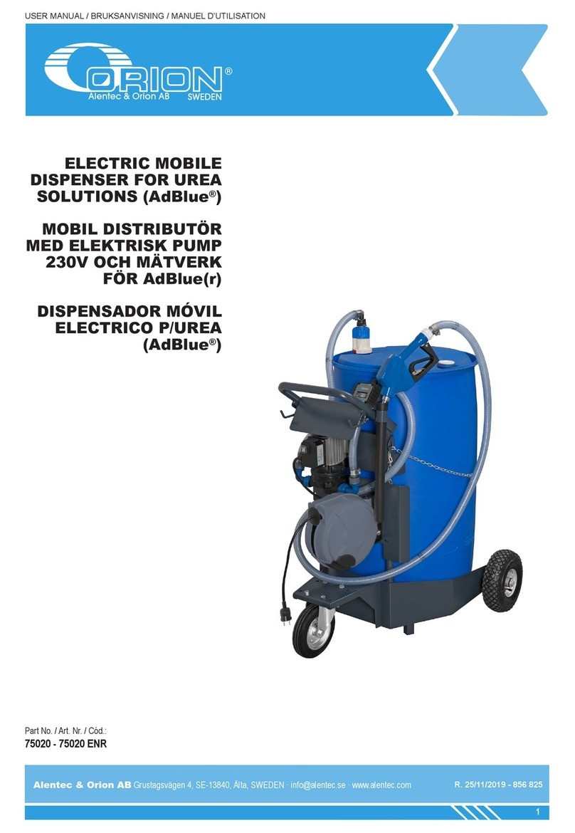 Orion AdBlue 75020 user manual