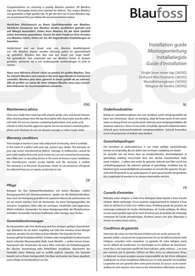 Blaufoss 36592 User manual