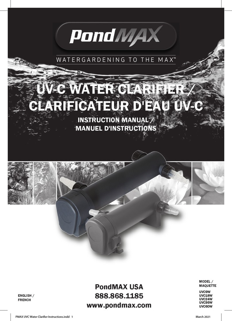PondMAX UVC9W instruction manual