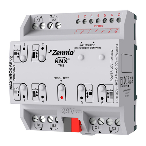 Zennio MAXinBOX 66 v2 Technical documentation