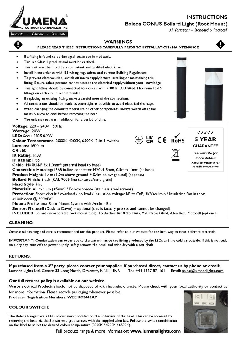 Lumena Boleda CONUS instructions