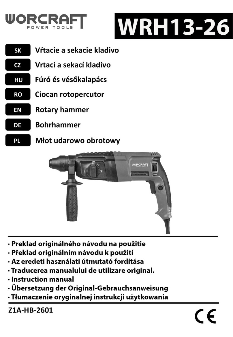 Worcraft WRH13-26 instruction manual