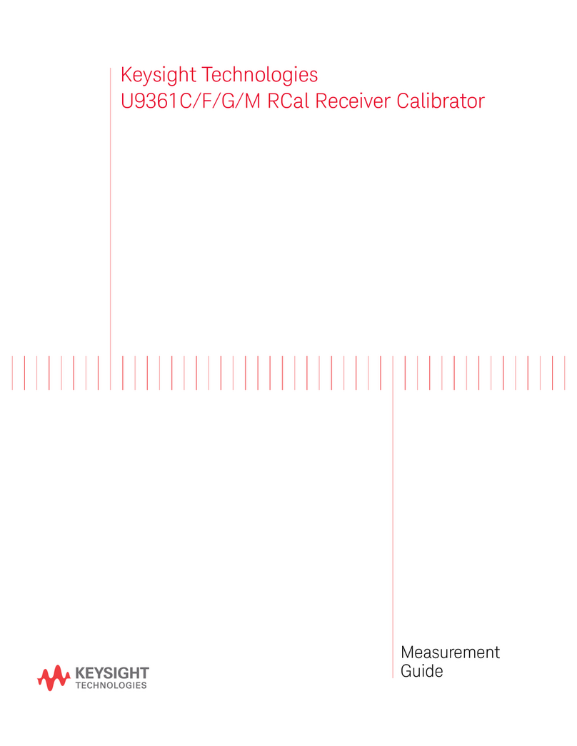 Keysight Technologies U9361C Measurement guide