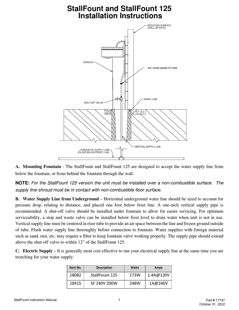 Ritchie StallFount installation instructions