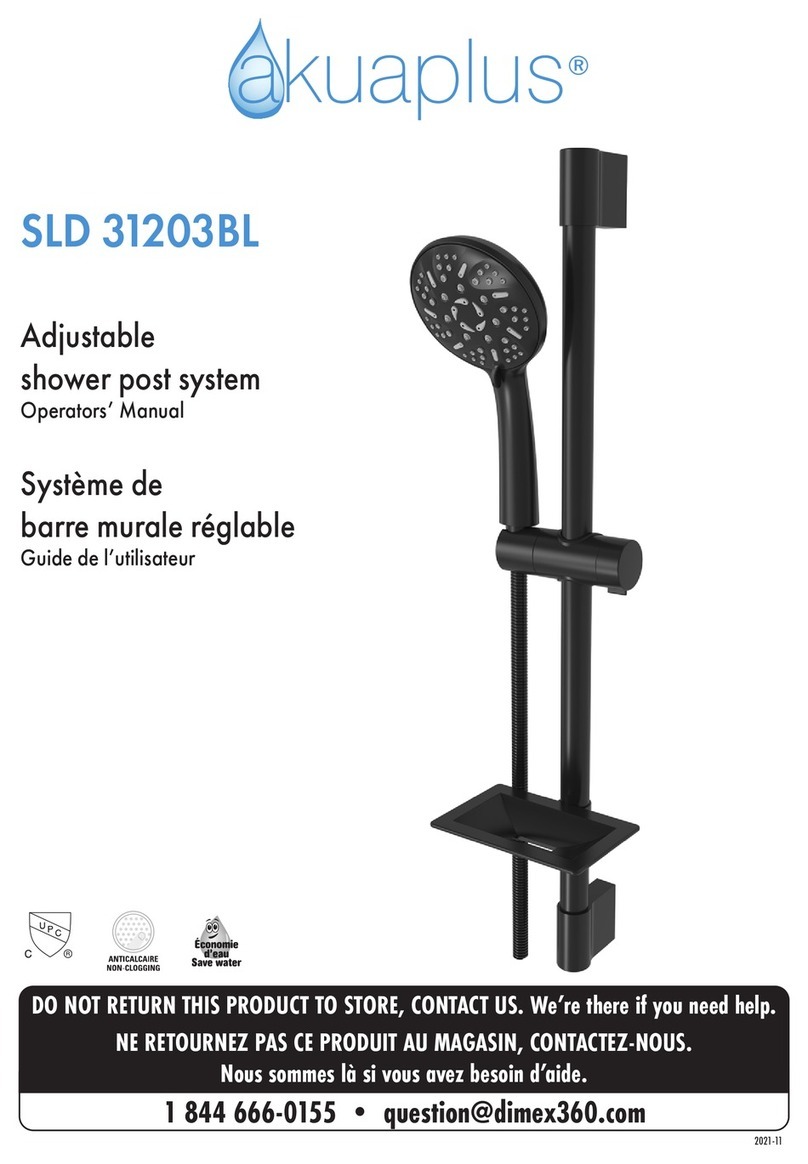 Akuaplus SLD 31203BL User manual