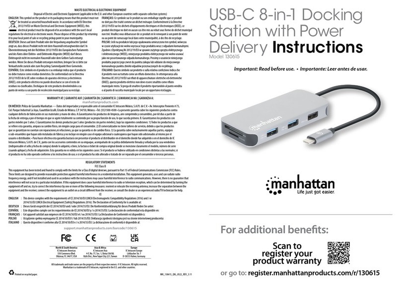 Manhattan 130615 User manual