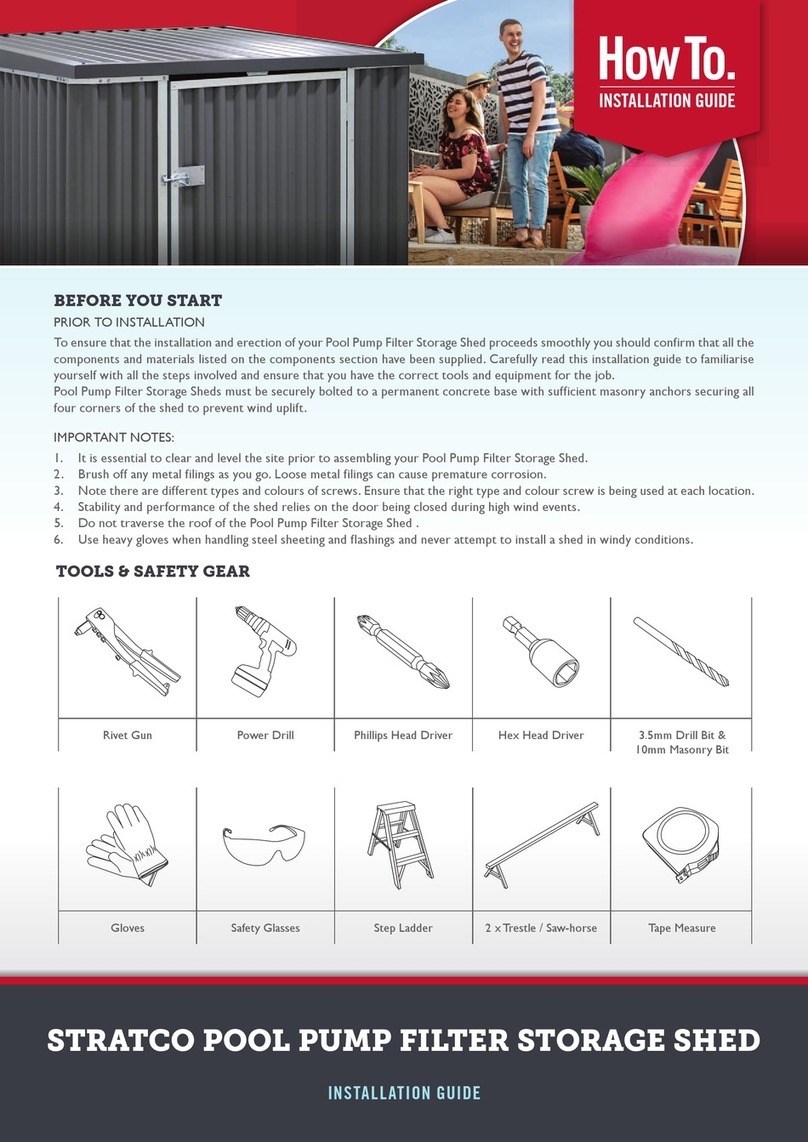 Stratco PL-5716 User manual