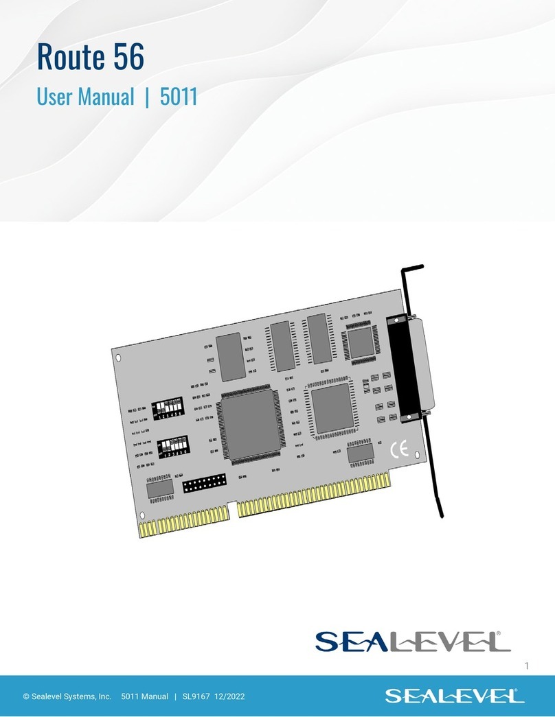 SeaLevel Route 56 User manual