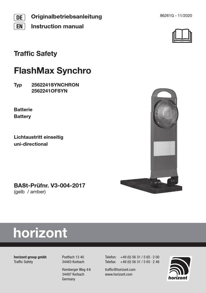 Horizont FlashMax Synchro User manual