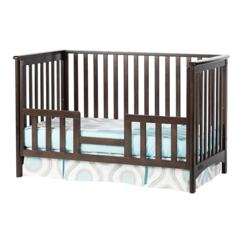 Foundations Child Craft GUARD RAIL 9524 User manual