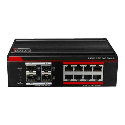 Enable-IT 8808F Installation Manual Guide Enable-IT 8808F Installation Manual Guide