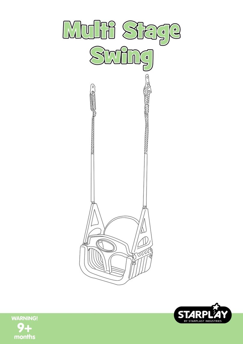 Starplast Industries STARPLAY Multi Stage Swing quick start guide