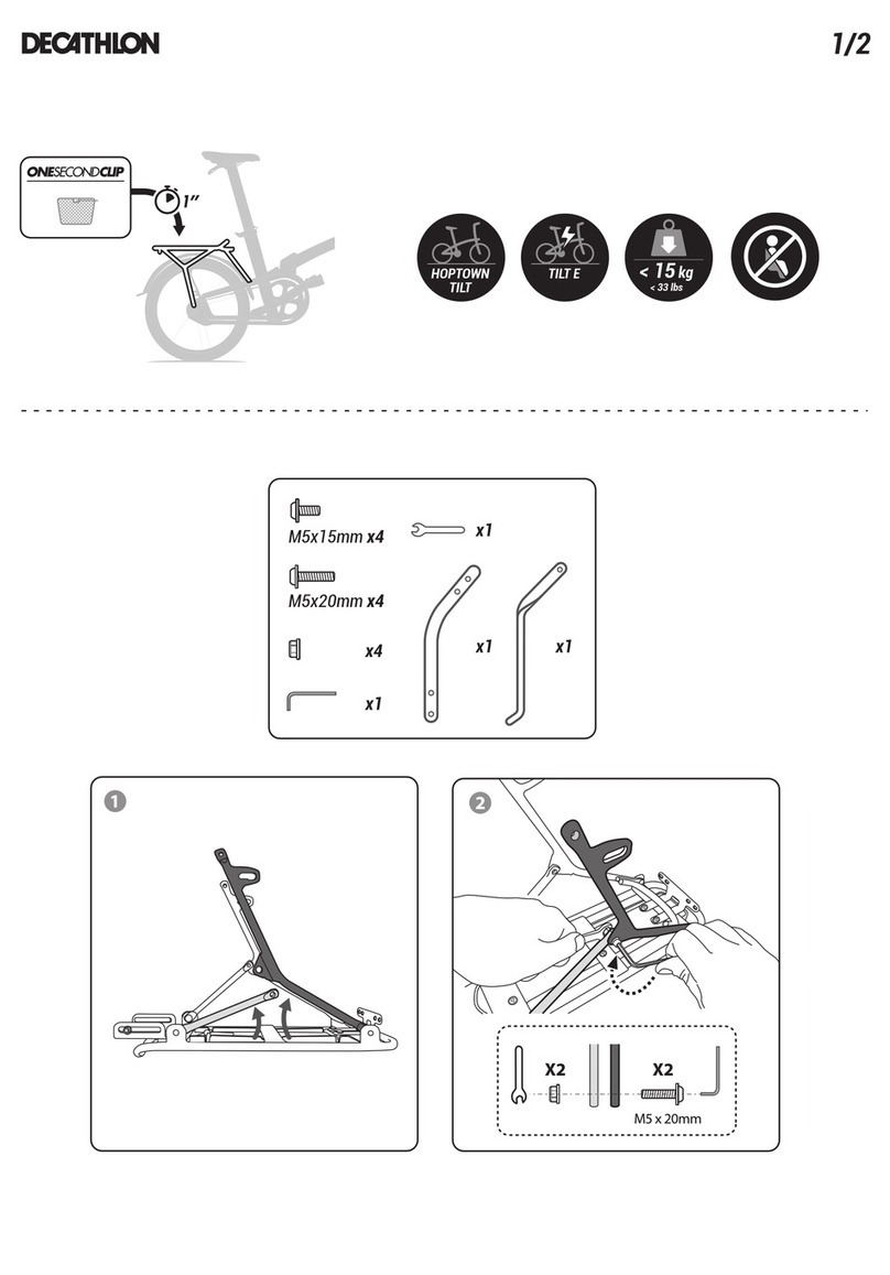Decathlon ONE SECOND CLIP quick start guide