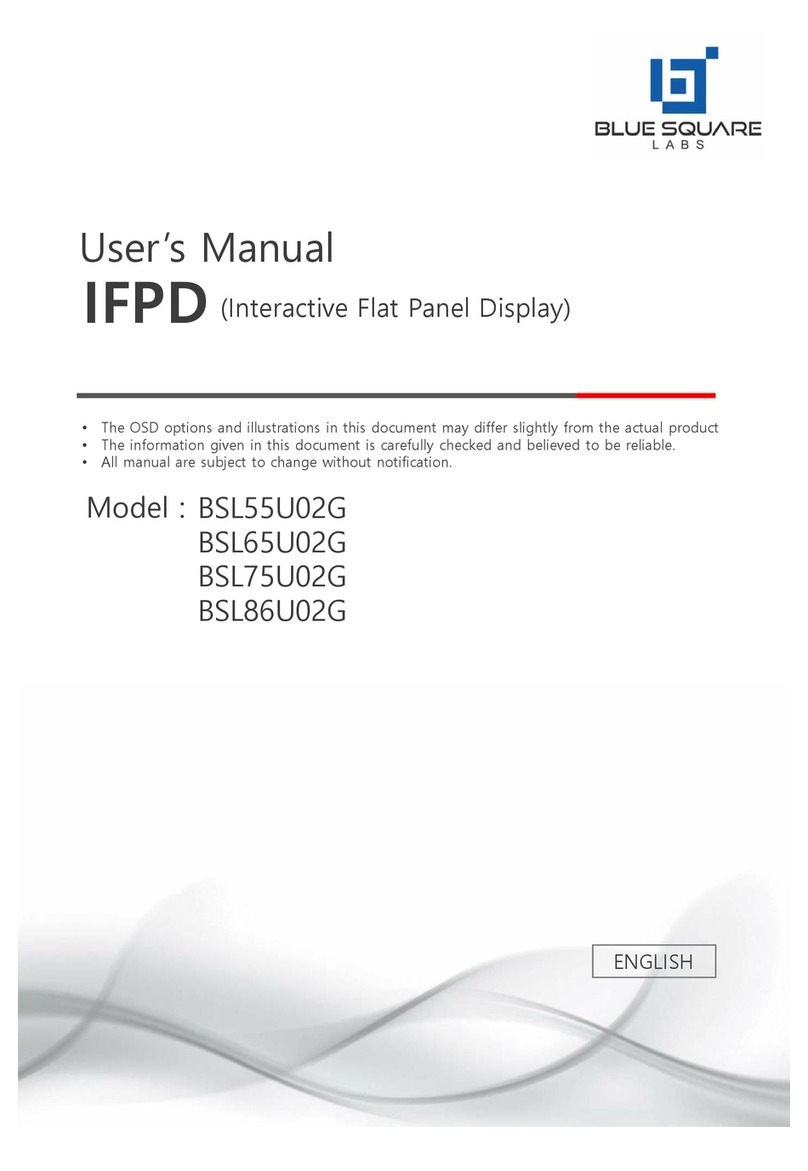 Blue Square Labs BSL55U02G user manual